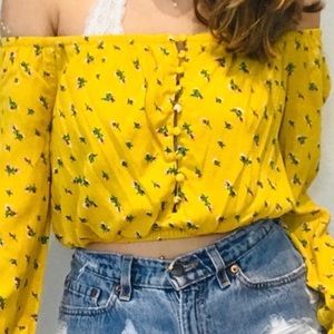 ❌ sold ❌ Pacsun beautiful crop top